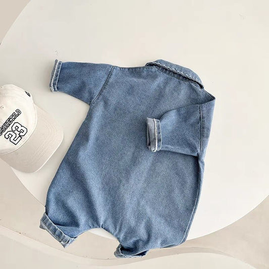 Denim Days Baby Romper