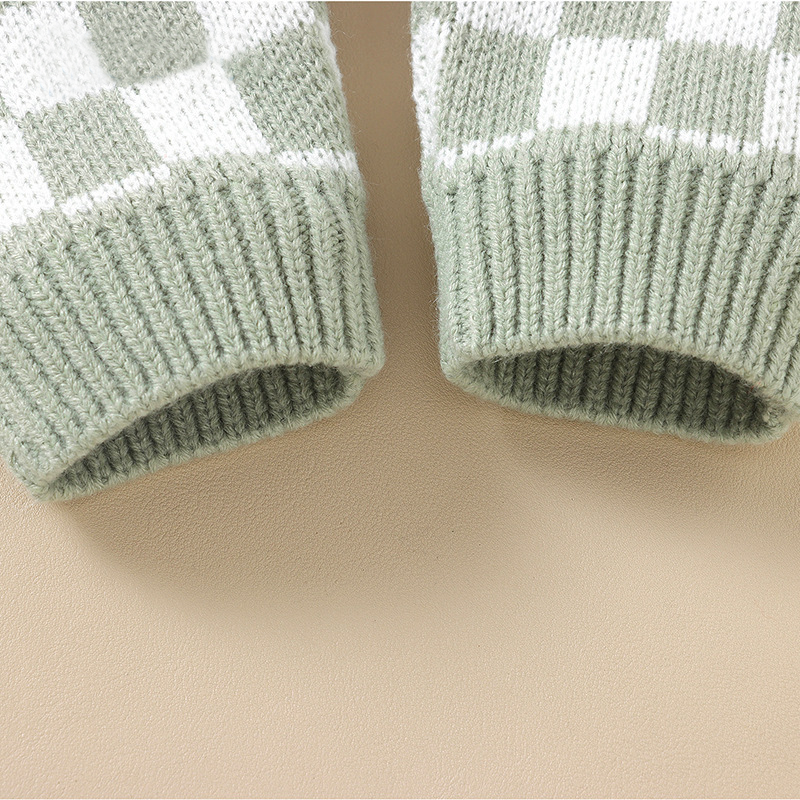 Sweet Pea Checks Baby Onesie