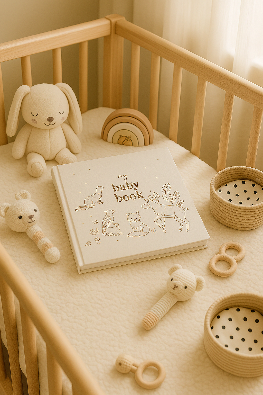 Baby Photo Memory Book Keepsake