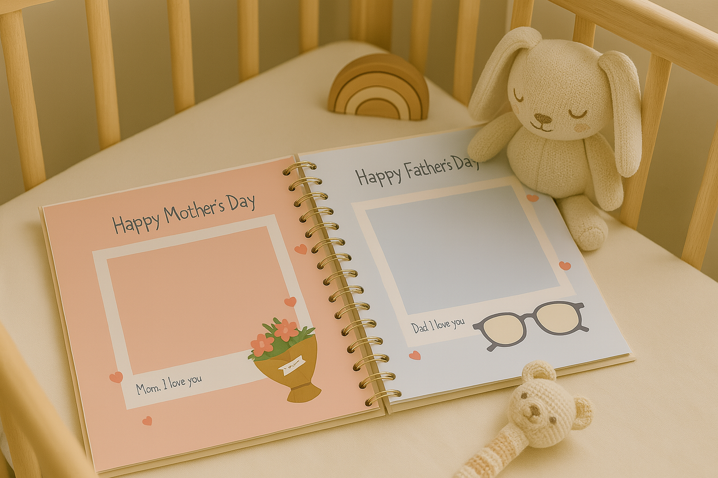 Baby Photo Memory Book Keepsake