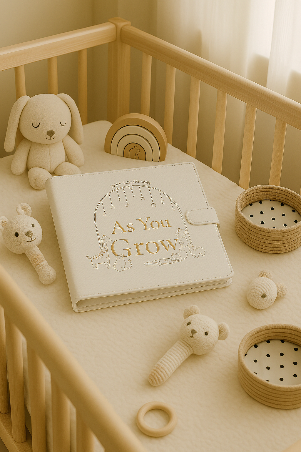 As You Grow Baby Photo Memory Book Keepsake