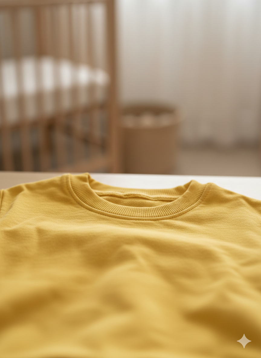 Soft Yellow Infant Baby Set | 2 piece