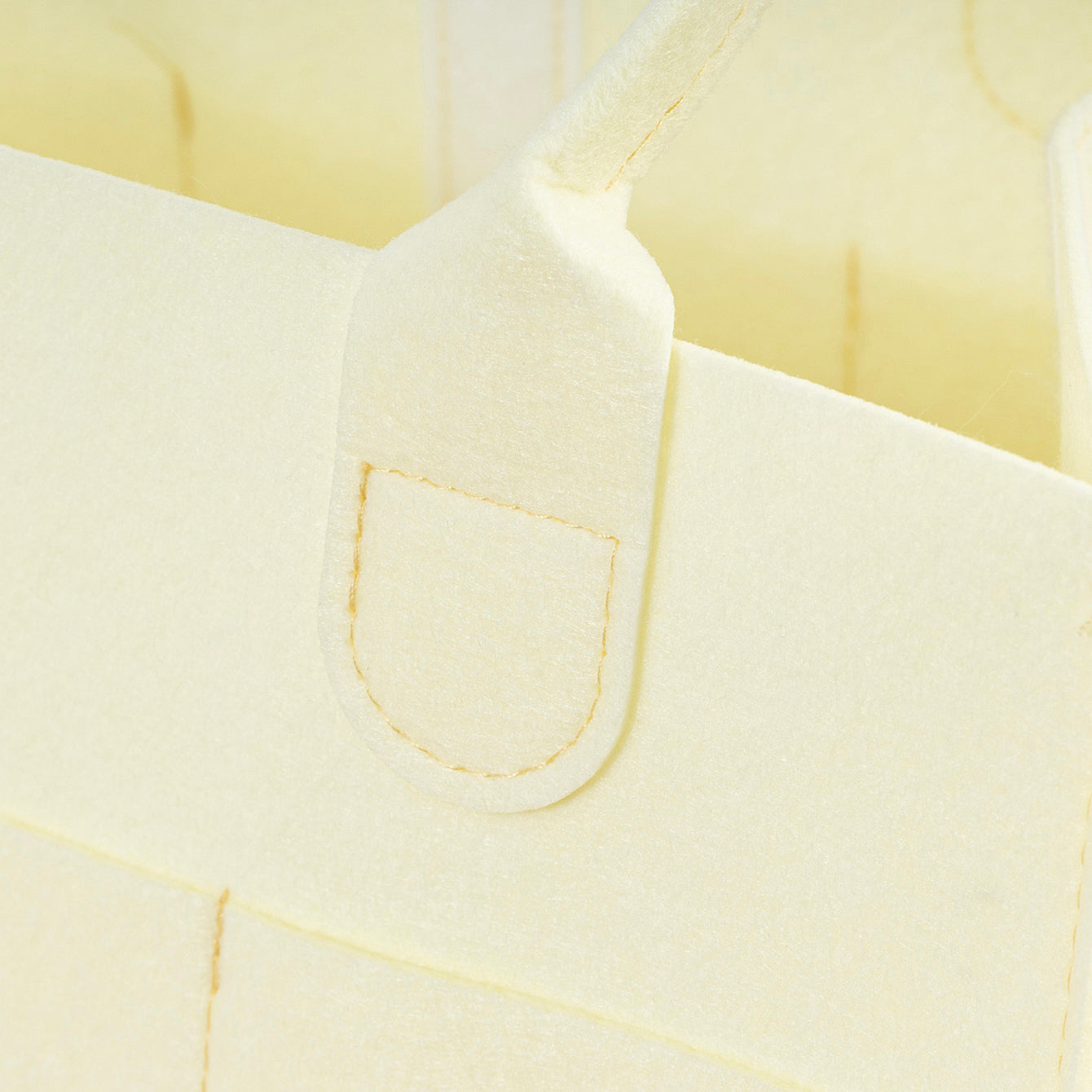 Diaper Caddy - Soft Yellow