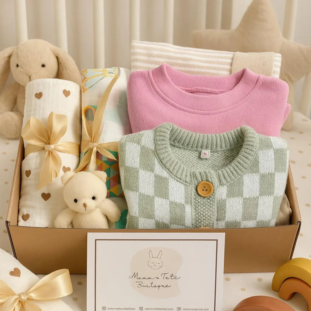 Baby Shower Gift Set | 5 Piece Newborn Set