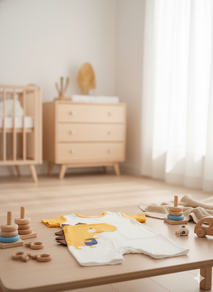 3D Happy Dino Yellow Baby Romper