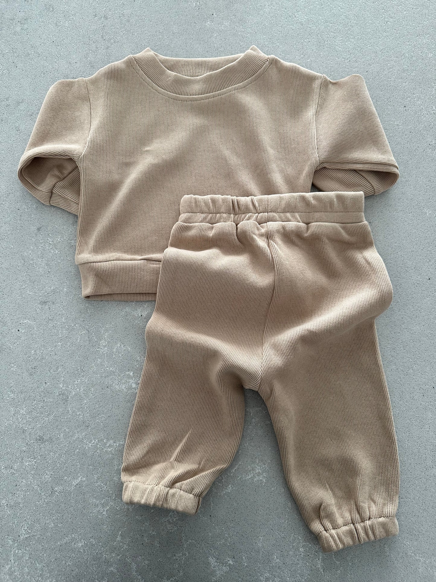 Cozy Brown, Cuddles All Around 2 Piece Baby Set