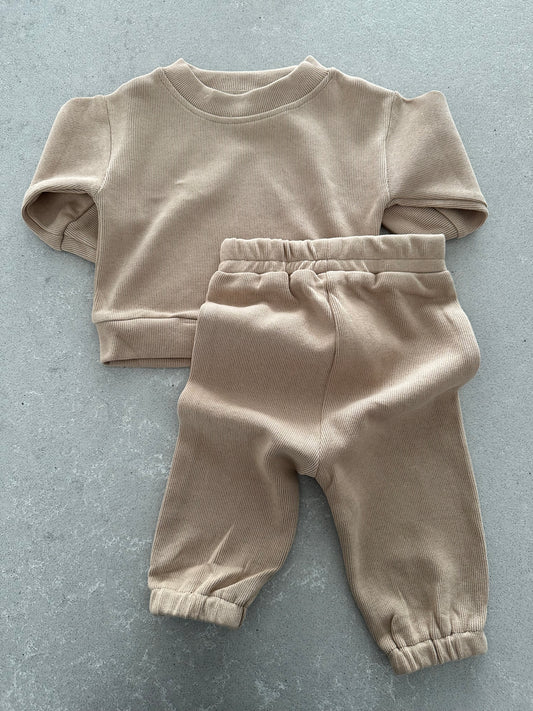 Cozy Brown, Cuddles All Around 2 Piece Baby Set