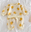 Mandarin Print Cotton Baby Set