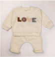 Love Matching Baby Outfit | Top and Pants Set