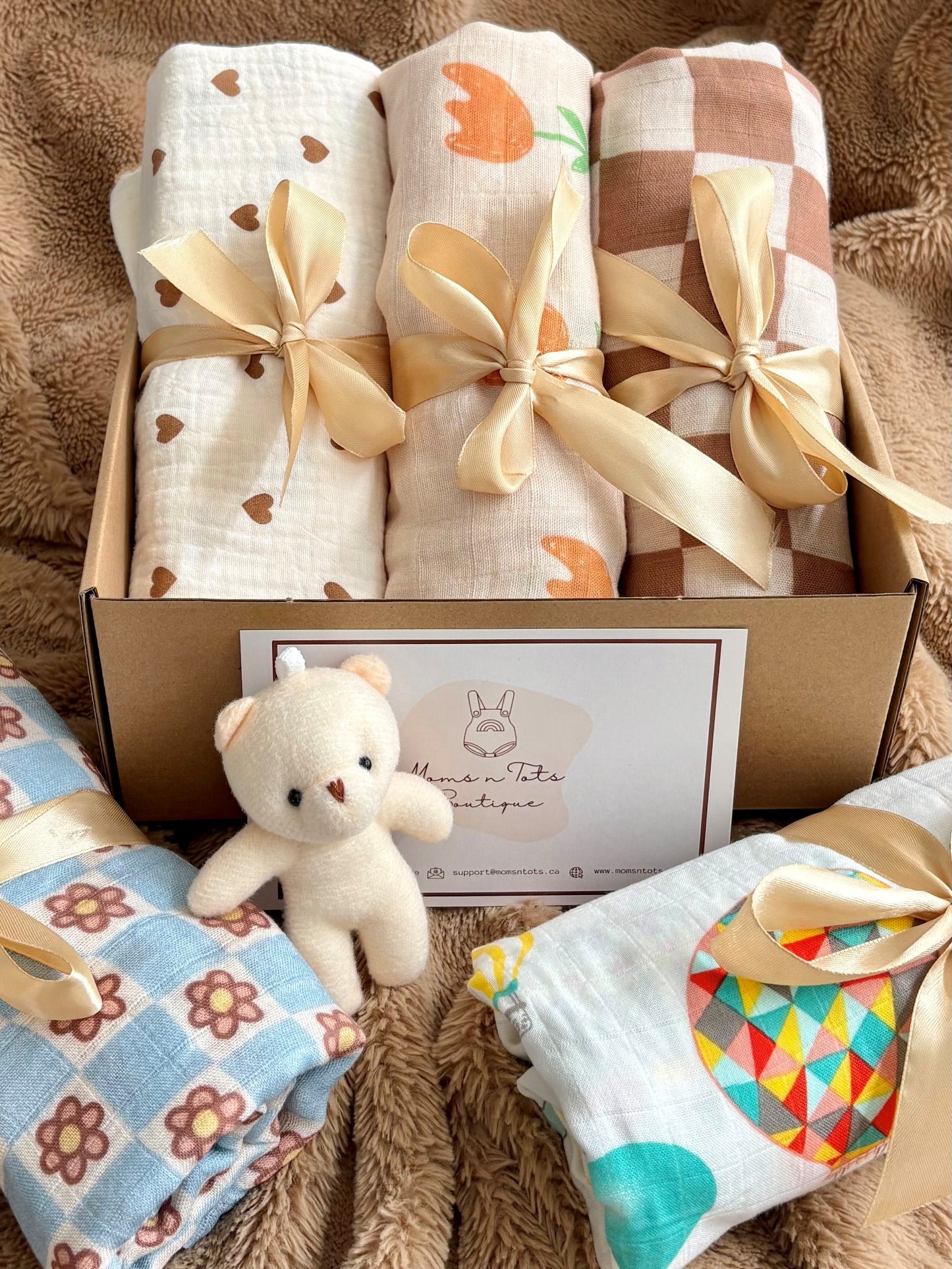 Swaddle Blanket Gift Set - 3 Pieces